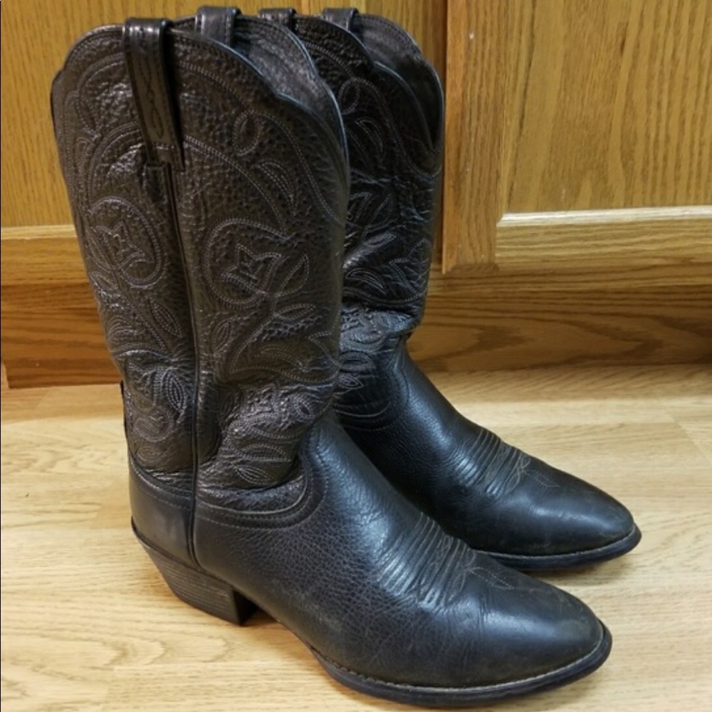 Ariat Black Heritage Cowboy Boots Women’s 8.5